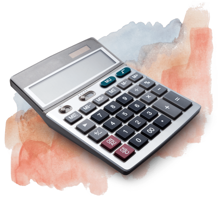 calculator-watercolor